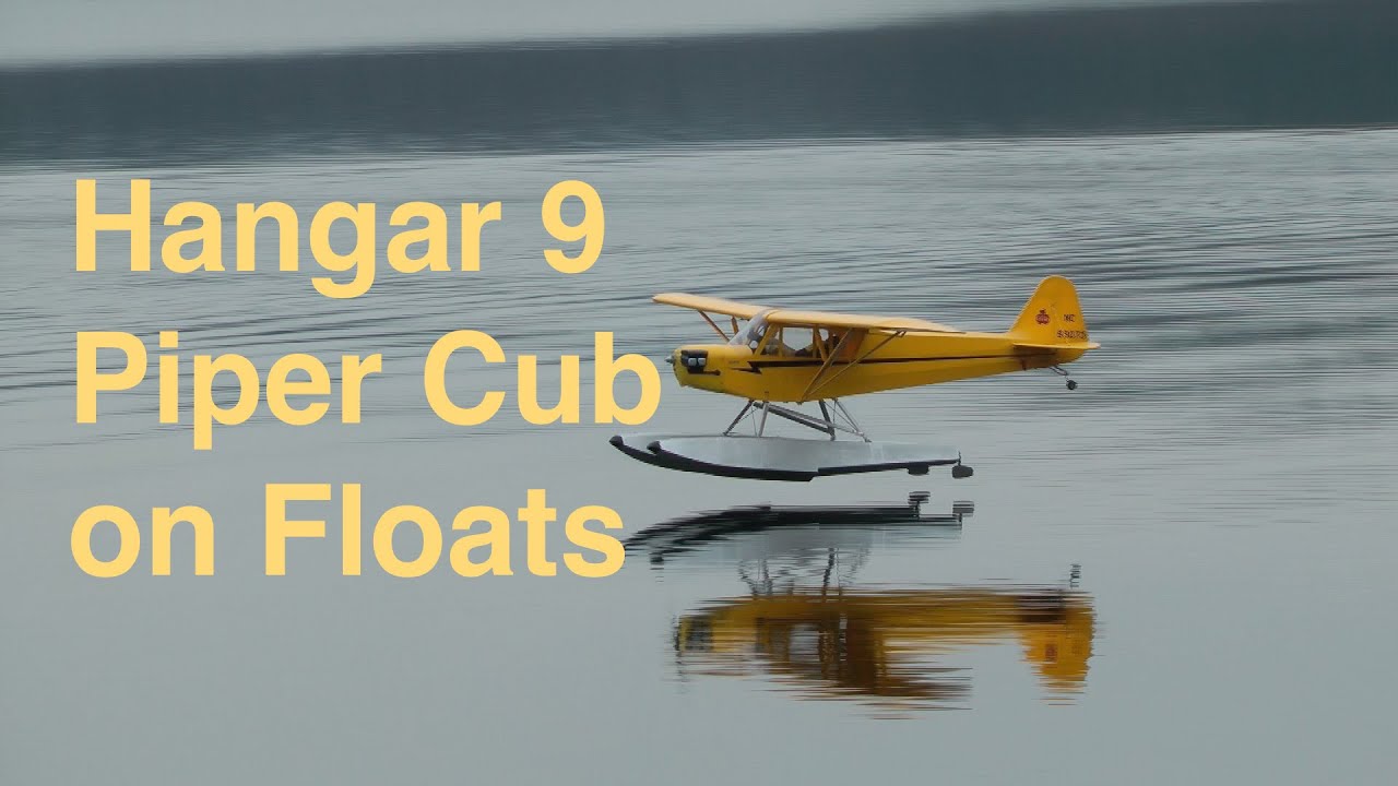 Hangar 9 Piper J-3 CUB 1/4 on Floats