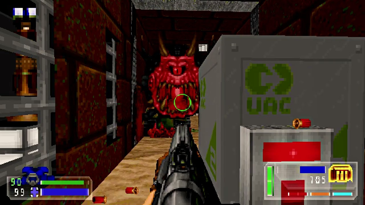 Classic DooM: Doomguy VS The Eagle [VDP-Monster Randomizer] [Obsidian Level Generator] Map #26