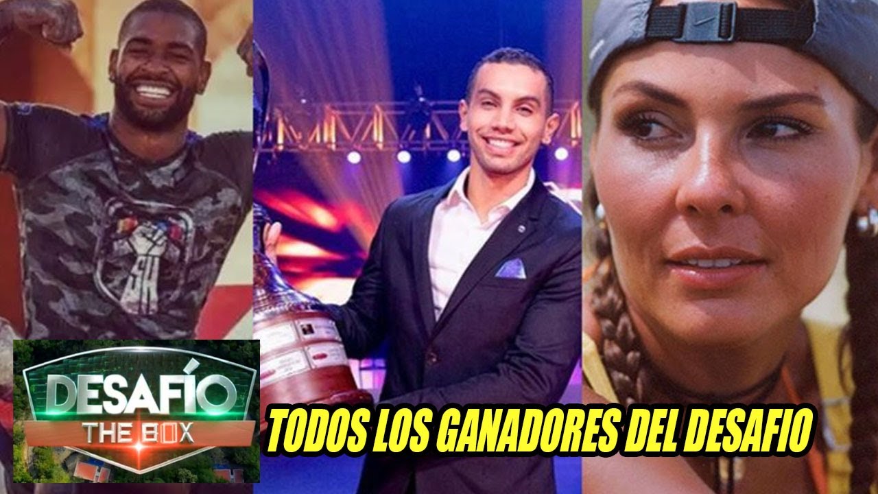 TODOS LOS GANADORES DEL DESAFIO- CANAL CARACOL