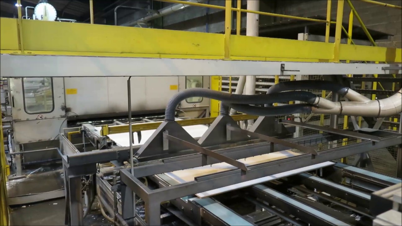 Manufacturing line for DIEFFENBACHER melamine panels