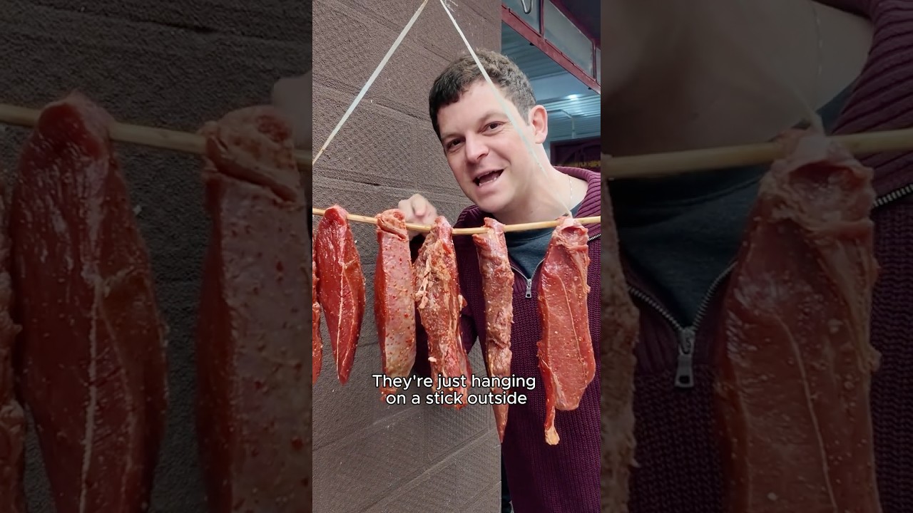 Buying Eels at a Farmers Market in Yunnan China