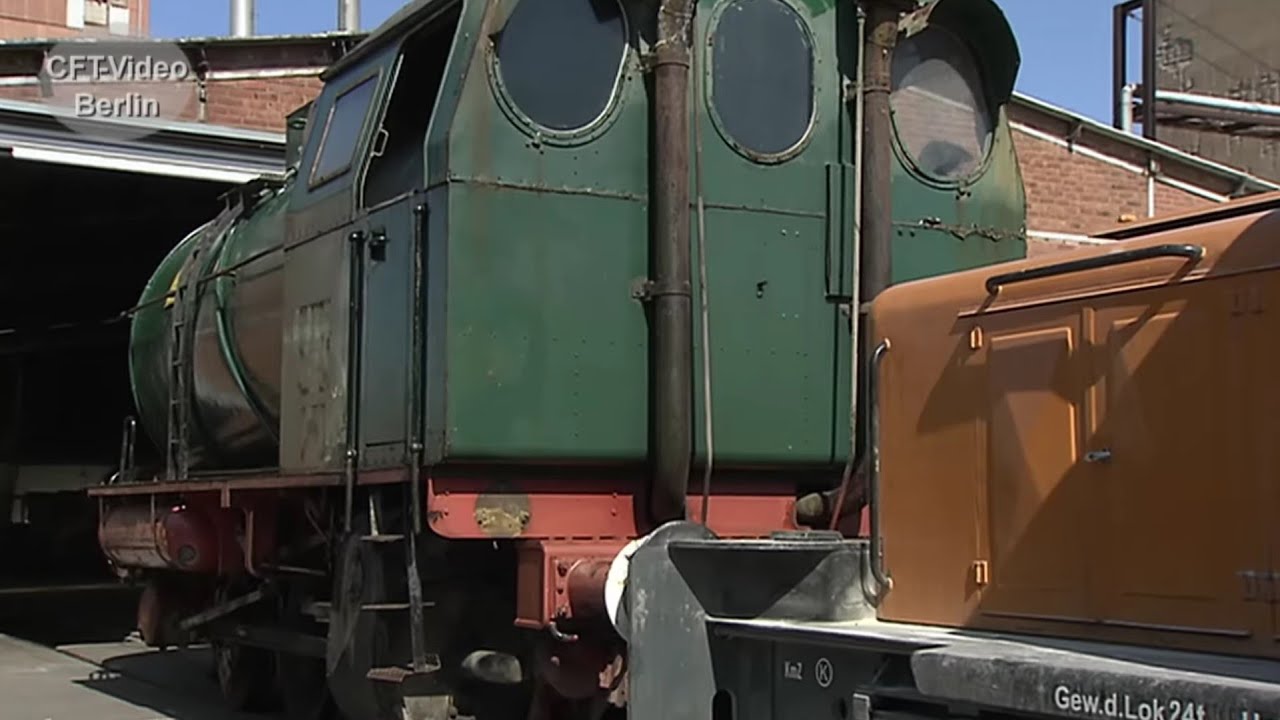 Dampfspeicherlok-Transport mit Hindernissen