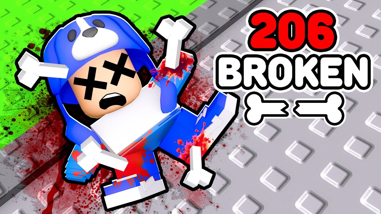 I Broke 9,212,432 BONES as a BRAINROT in Roblox!