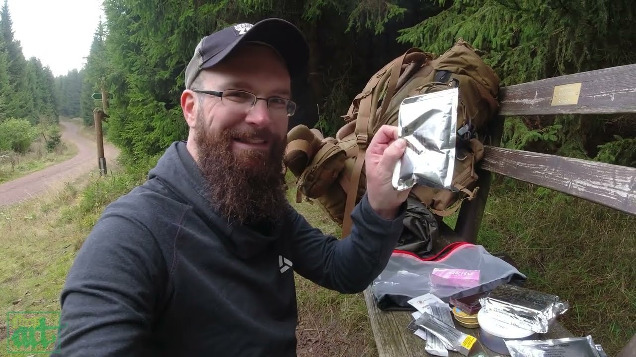 24H Wanderung und BIWAK mit einem EPA im Thüringer Wald im Herbst | Overnighter im Wald