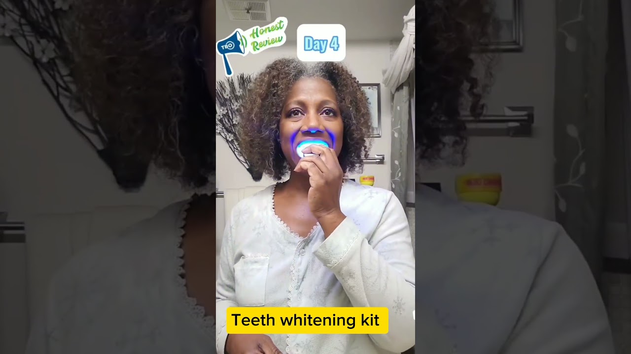 Teeth Whitening Kit with LED Light, 10 Min Non-Sensitive Fast Teeth Whitener #amazon #amazonfinds