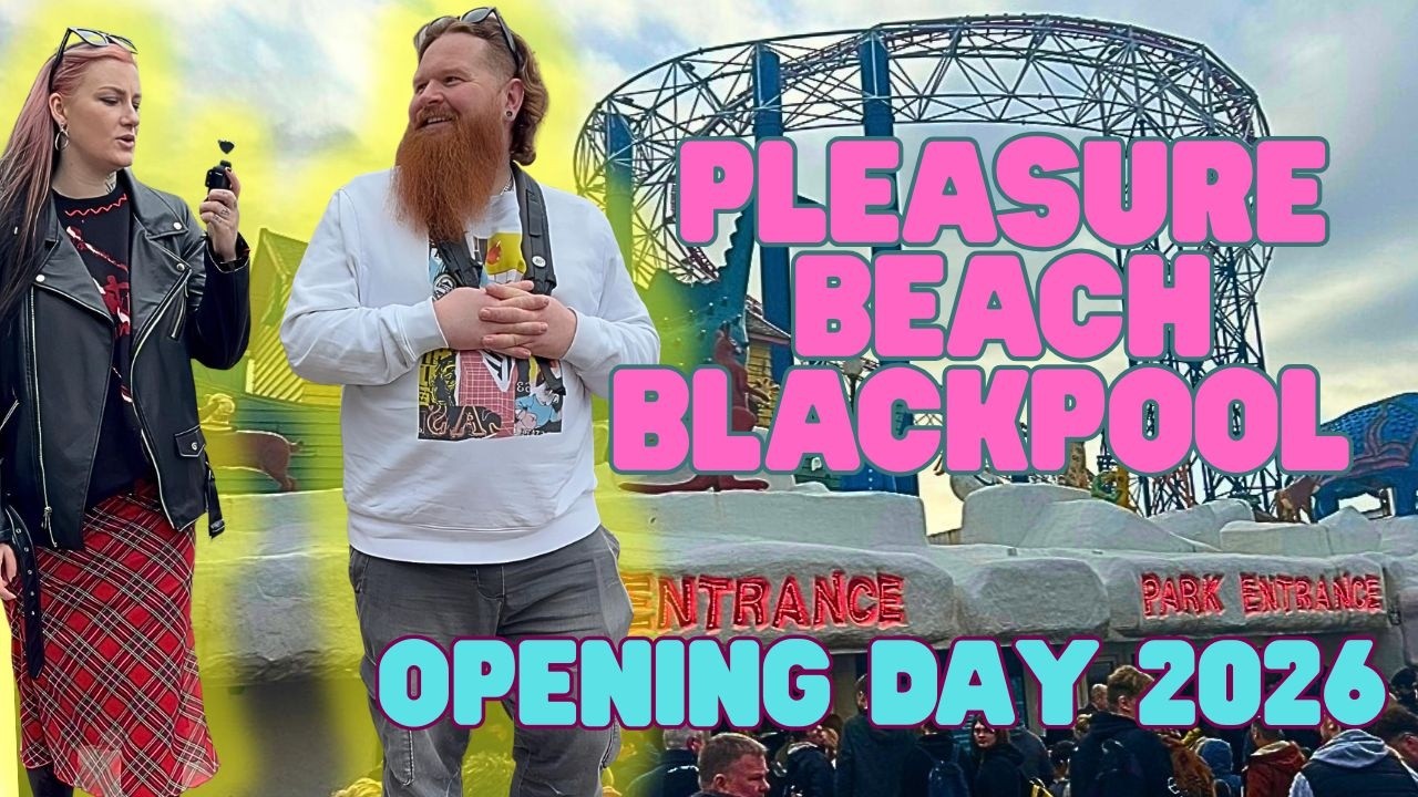 A terrible Blackpool Pleasure Beach opening vlog | March 2026