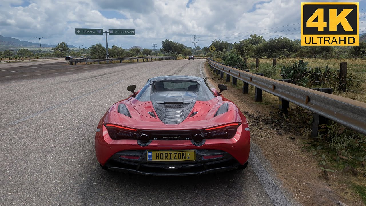McLaren 720s 1200hp - Forza horizon 5 | Logitech g29 gameplay
