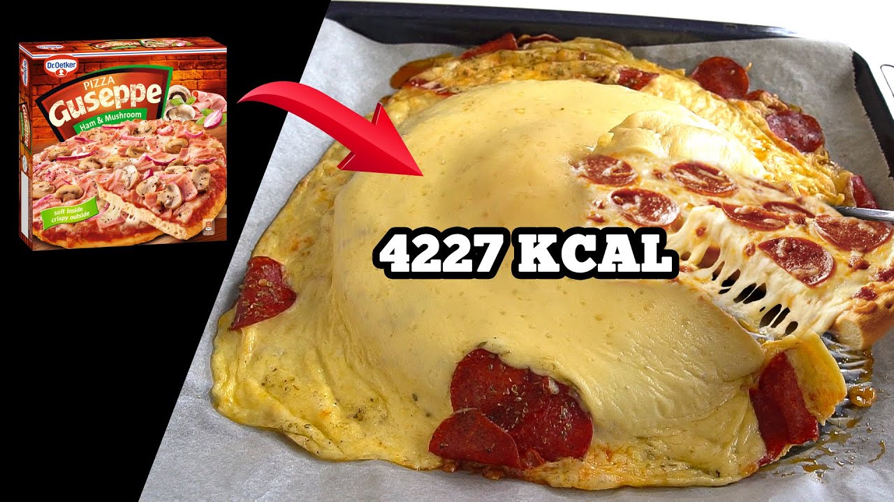 Pizza Guseppe 4227 KCAL ?! - Nie kupicie TAKIEJ w sklepie | PEŁNĄ GĘBĄ