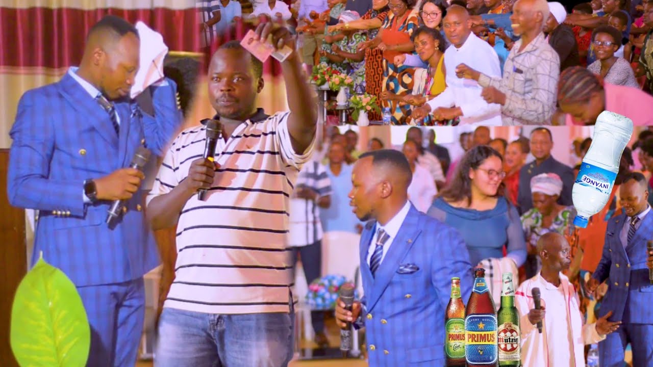 Ubuhanuzi Burasohoye prophet Manivuga asengeye amazi umugabo wabaswe ninzoga kuzinywa biramunanira 🤔