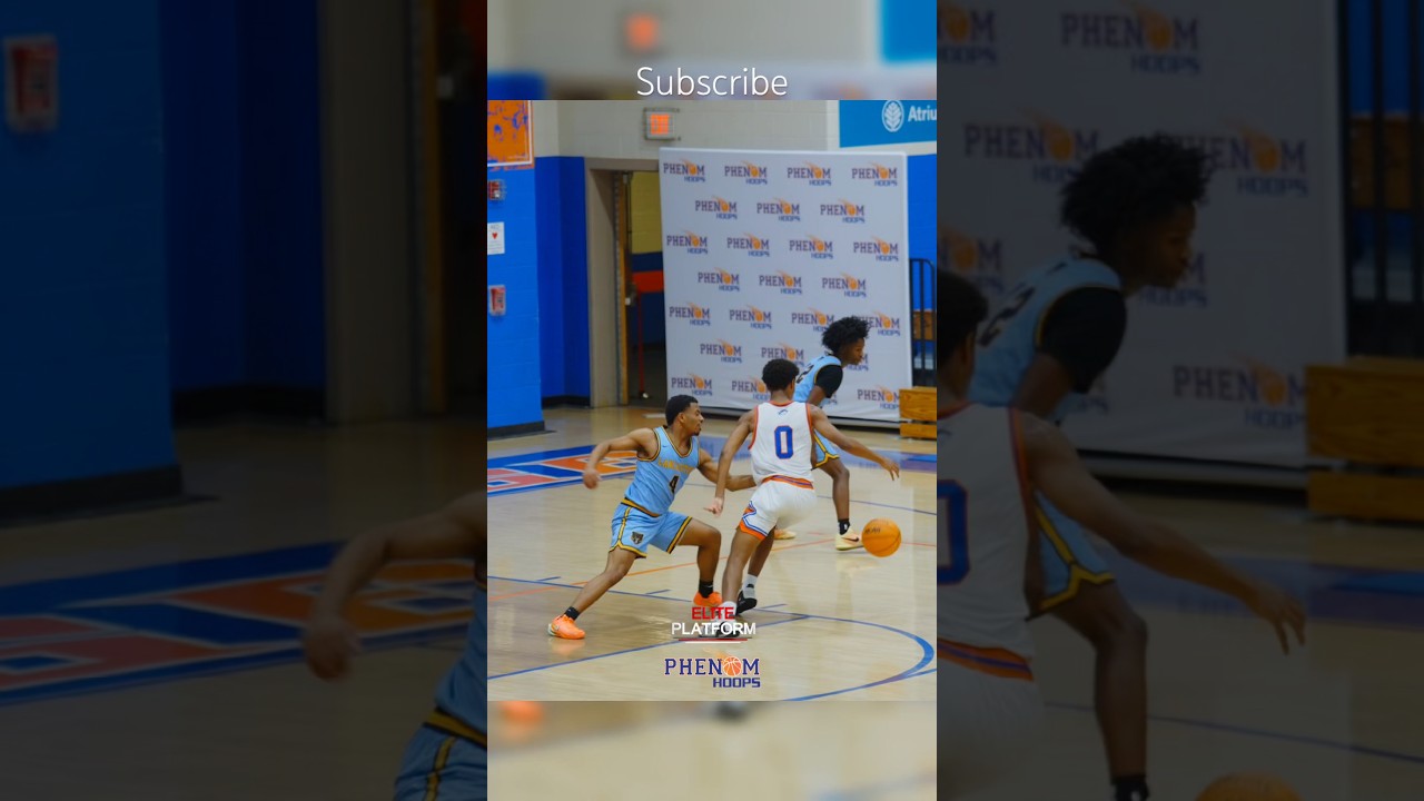 Double Behind The Back Dribble Move Had The Defender On Skates! David Smith - Marvin Ridge High