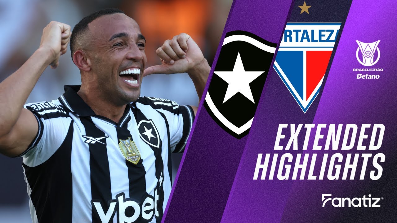 Botafogo vs Fortaleza 4-2 | Game Highlights | #Brasileirao2025