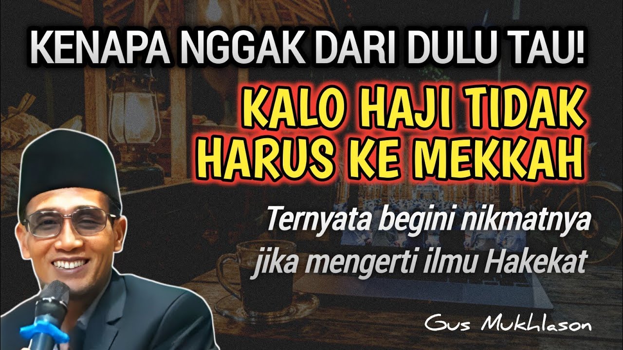 Jika Dikaji Secara Hakekat: Inilah Makna Sejati Puasa, Zakat, dan Haji yang Jarang Dibahas | Gus Son