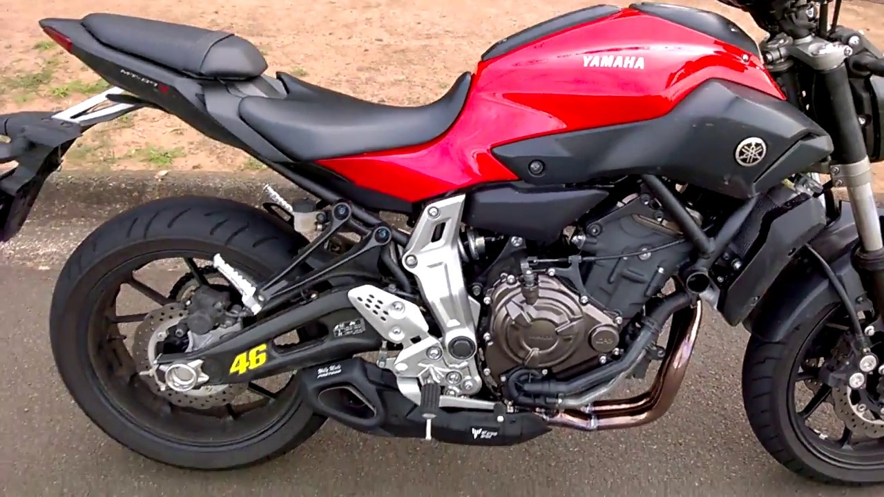 YAMAHA MT 07 - ESCAPAMENTO FIRETONG