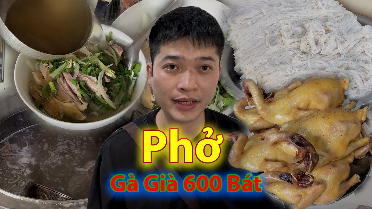 TÔI KHÔNG TIN MỘT NGÀY BÁN 600 BÁT PHỞ GÀ | Chicken Pho 600