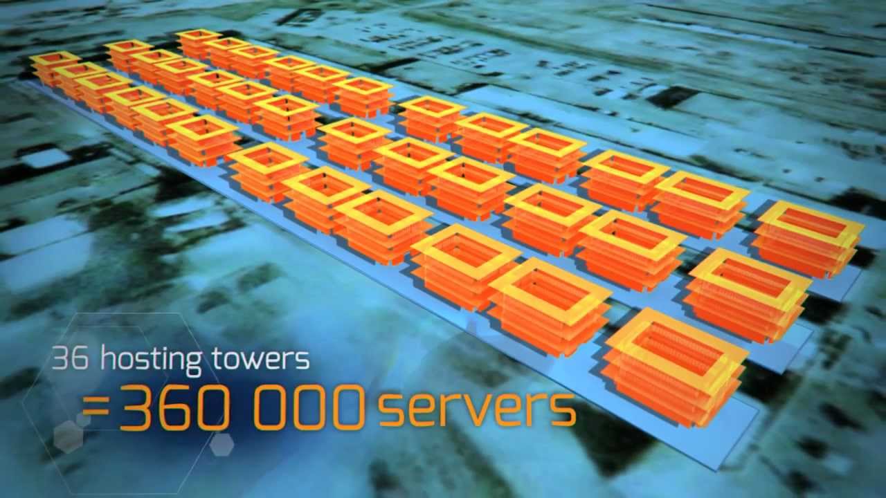 The world's largest data center