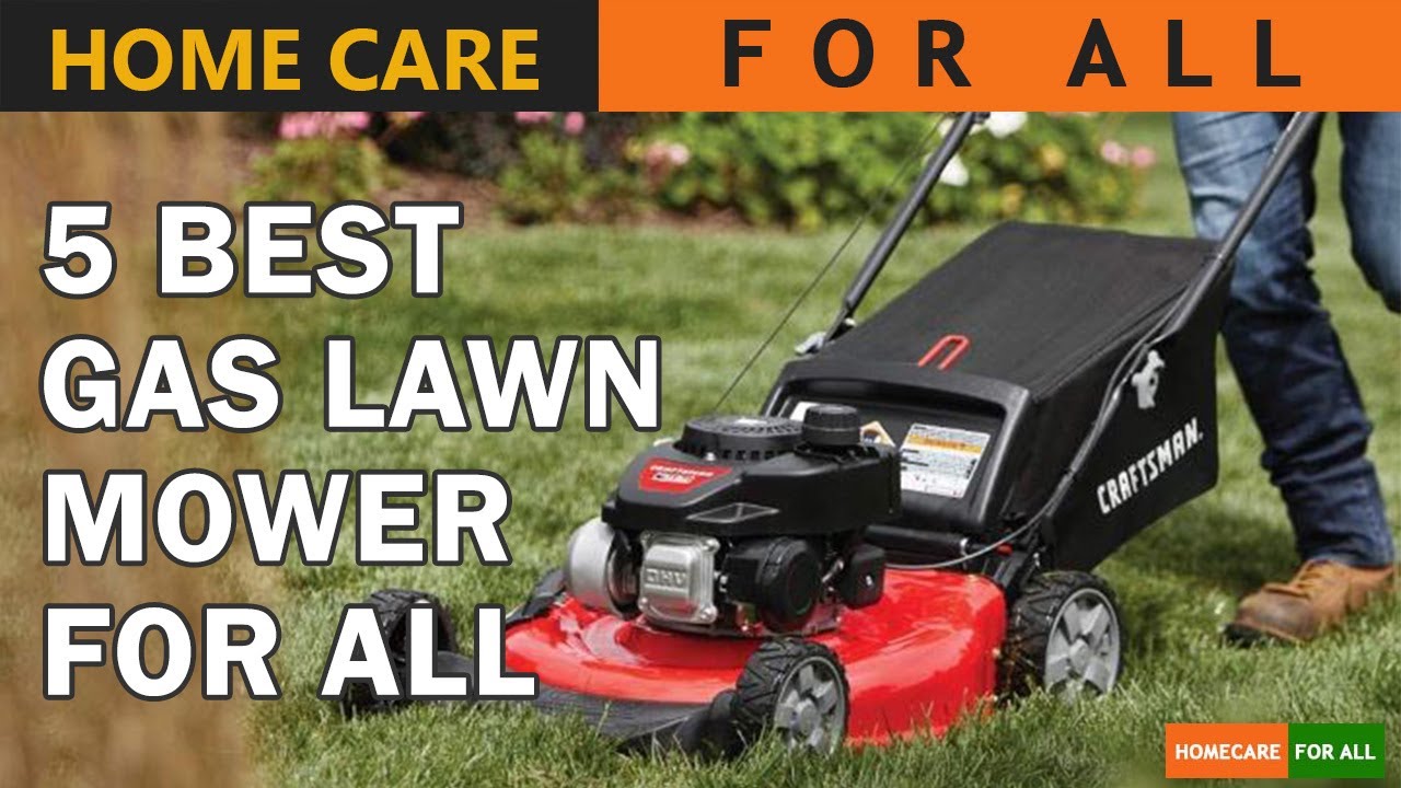 5 Best Gas Lawn Mower for All 2022