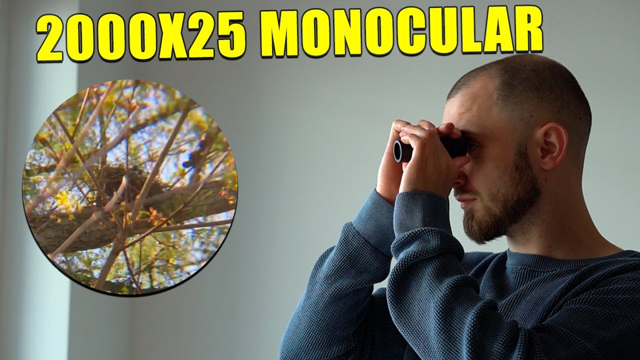 2000x25 Monocular Telescope Review - Is This Portable Magnifying Telescope Any Good?