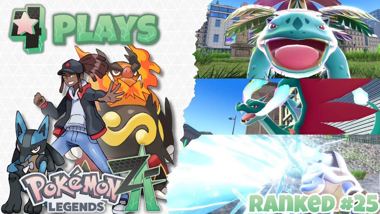 THE KANTO TRIO REIGNS SUPREME! | Pokémon Legends: Z-A Ranked Battles #25