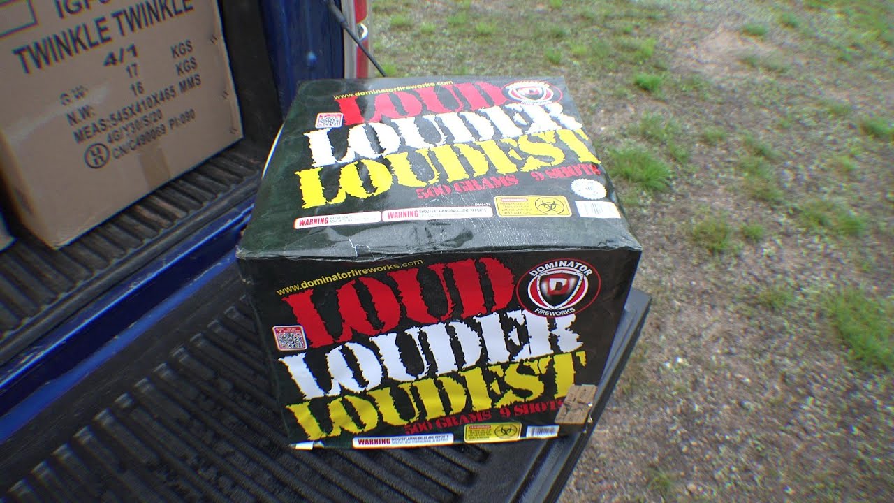 LOUD LOUDER LOUDEST FIREWORK