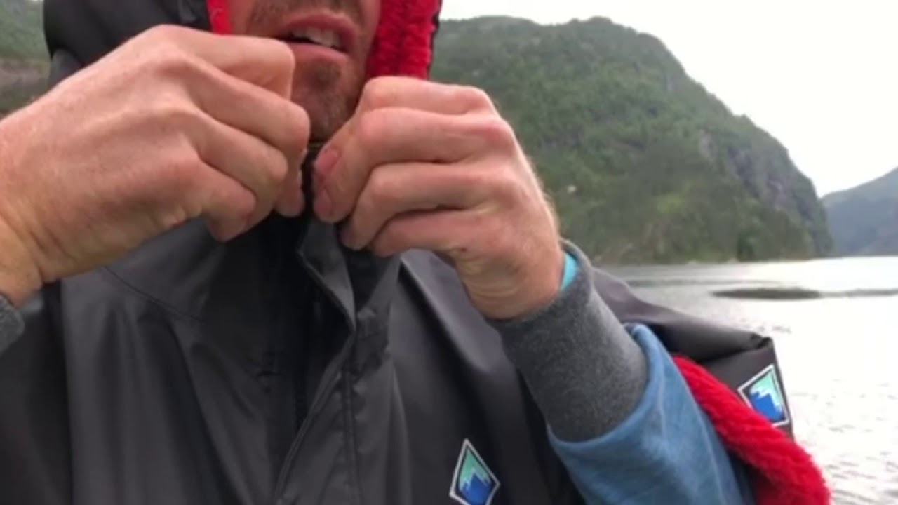 Change Robe - Heavy duty two way zipper with storm flap