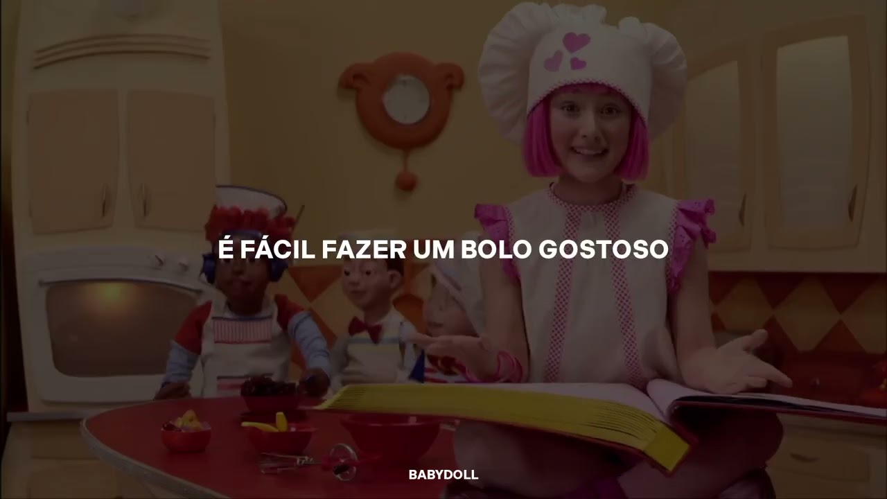 lazy town - cooking by the book (tradução)