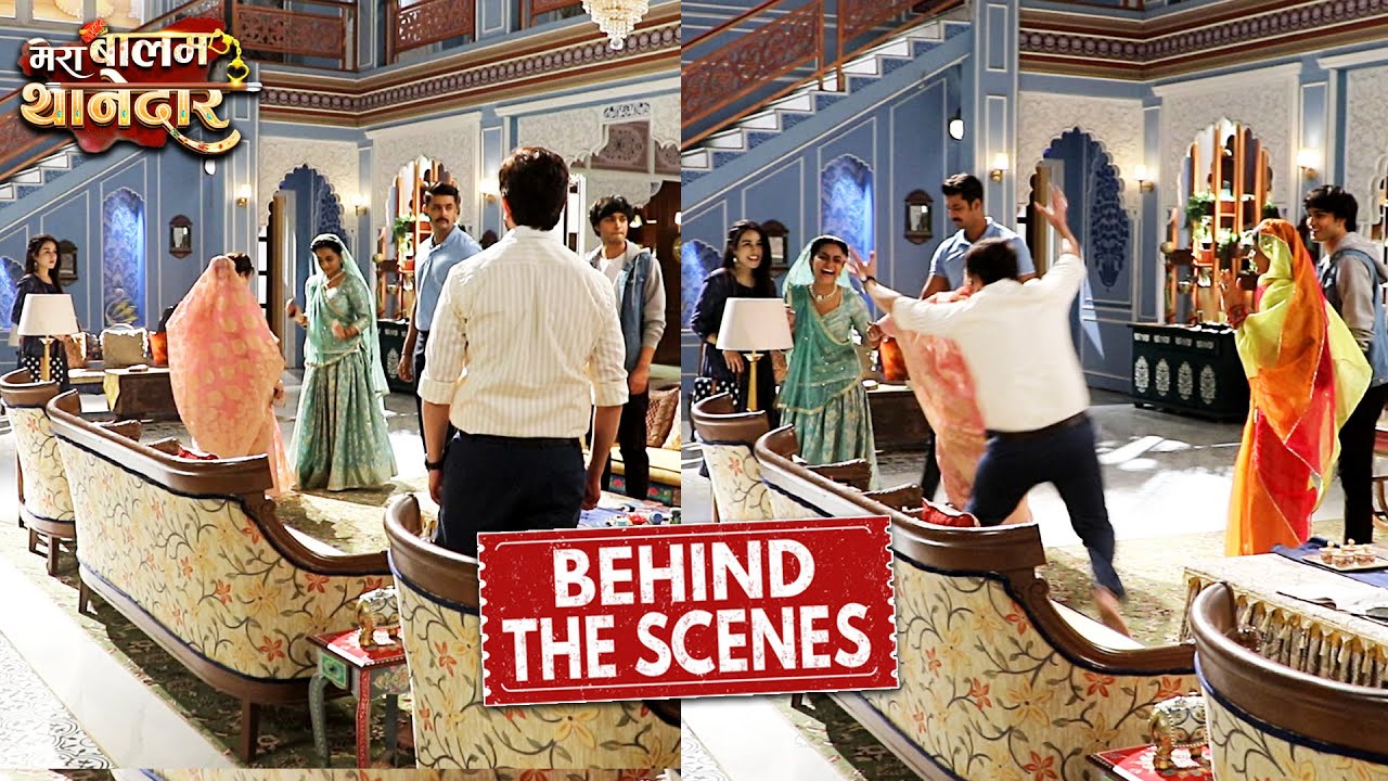 Mera Balam Thanedaar Behind The Scenes | Mera Balam Thanedaar BTS On Set Masti
