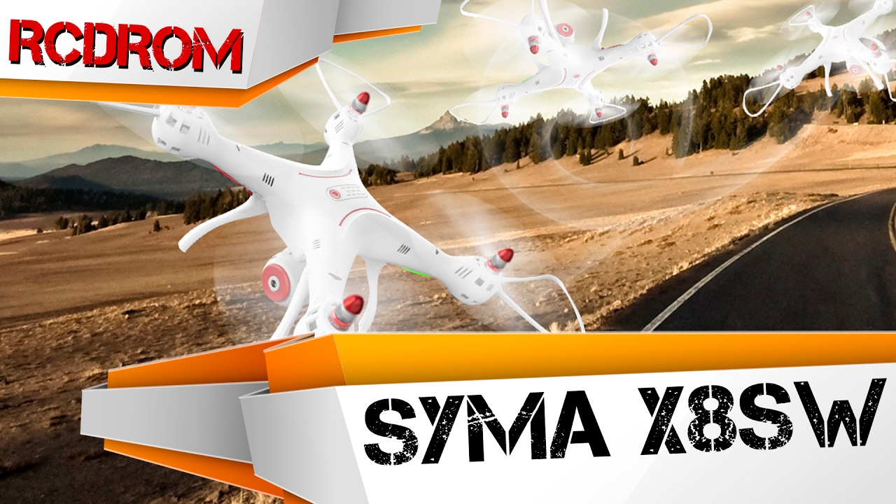 Лучший квадрокоптер для новичка Syma X8SW. Обзор - Распаковка и полет