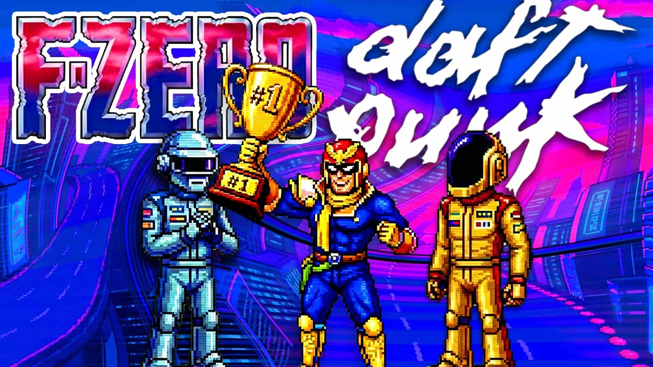Daft Punk Inspired: F-Zero &ndash; Neon Velocity 2560 🏎️⚡ | French House, Synthwave, Funk