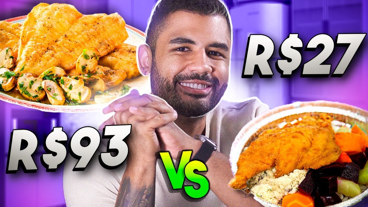 TILÁPIA CARA VS BARATA! - CARO, MAS GOSTOSO - 27 REAIS X 93 REAIS
