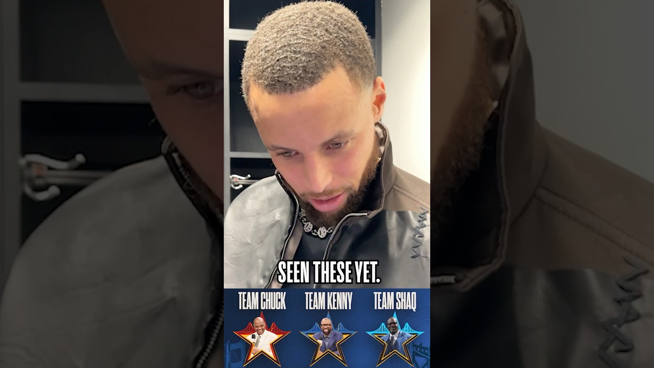 Steph Curry reacts to the 2025 NBA All-Star draft results!