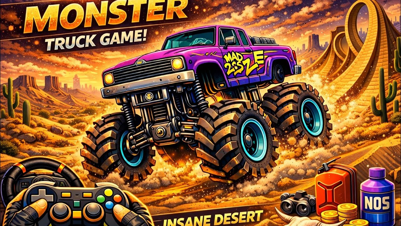 Insane Monster Truck Mega Ramp Racing 🚛🔥 Unreal Jump Moments