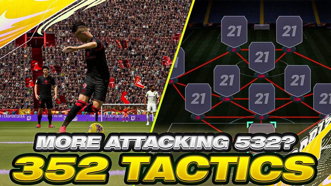 ATTACKING META 352 TOP 200 CUSTOM TACTICS/INSTRUCTIONS! MOST FUN FORMATION I HAVE USED THIS FIFA!