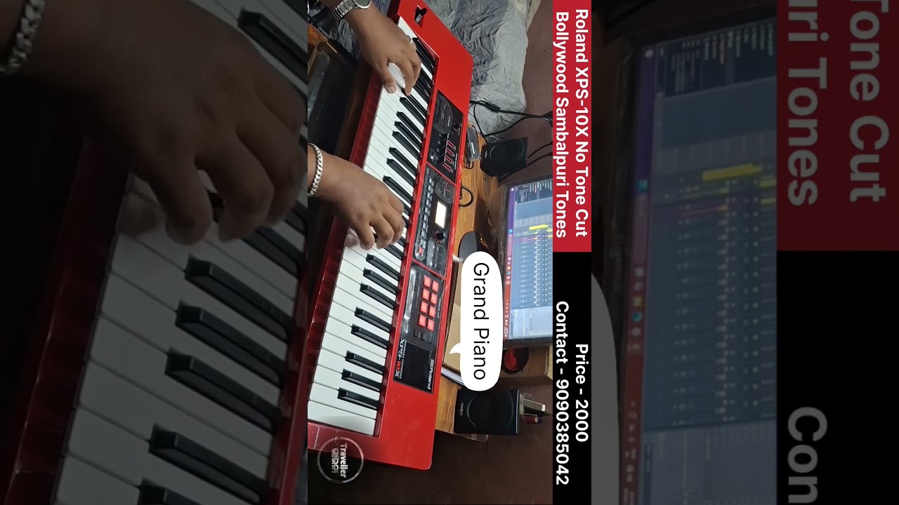 Roland XPS-10X Professional Indian Bollywood Sambalpuri  Backup// No Tone Cut// Contact - 9090385042