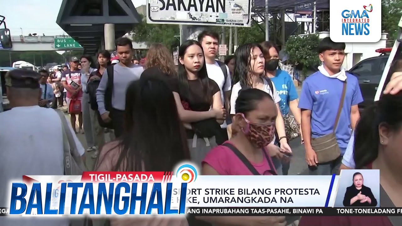 Nationwide transport strike bilang protesta sa mega oil price hike, umarangkada na | Balitanghali