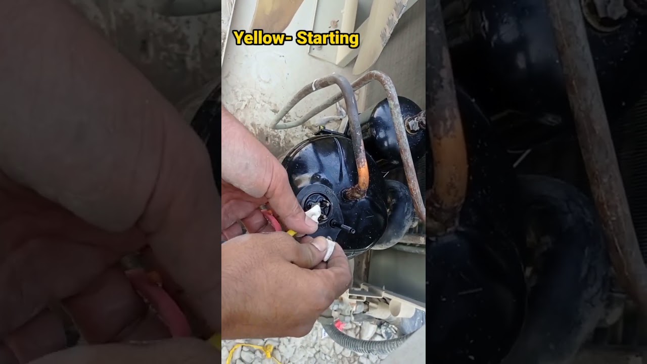 AC Compressor Wiring #shorts #shortyoutubevideo #technology #tech
