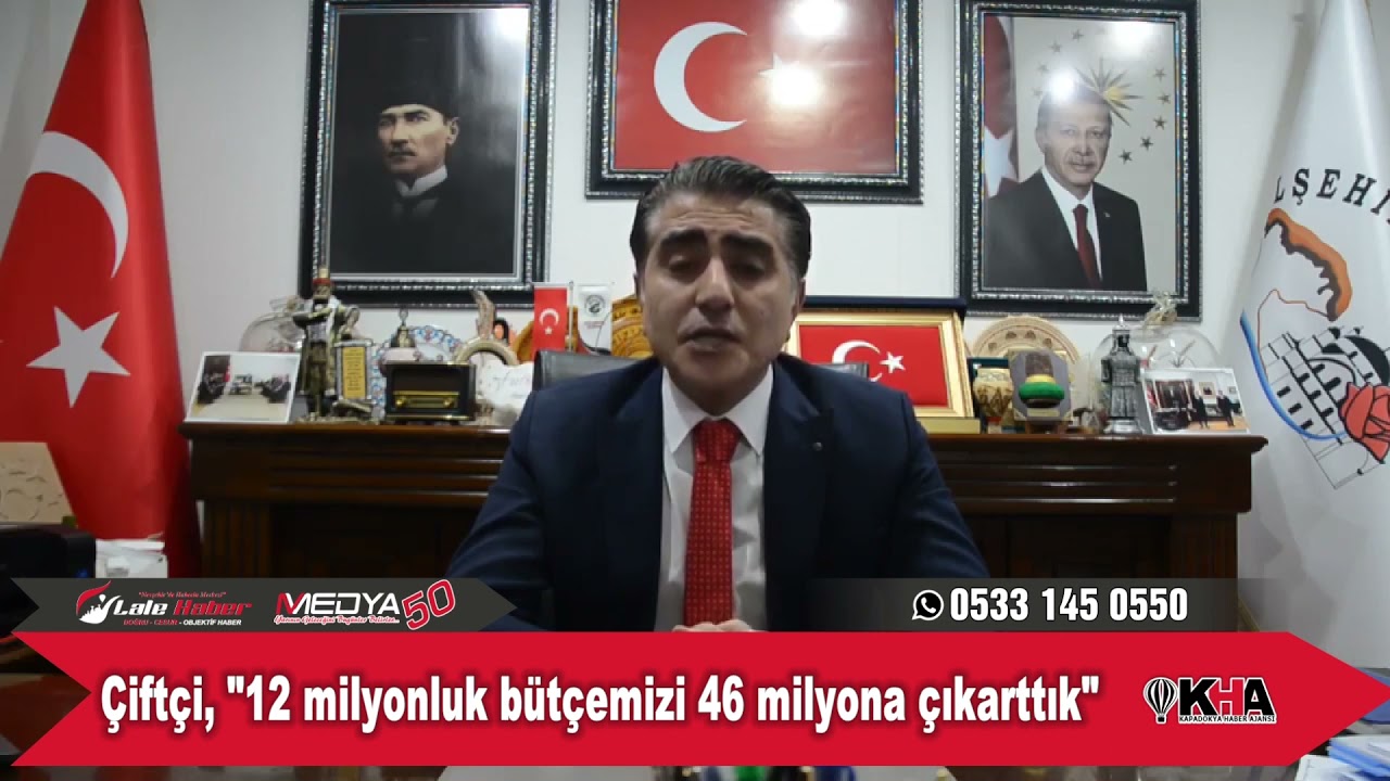 Gülşehir Belediye Başkanı Çiftçi, '2022 Gülşehir'de yatırım yılı olacak'
