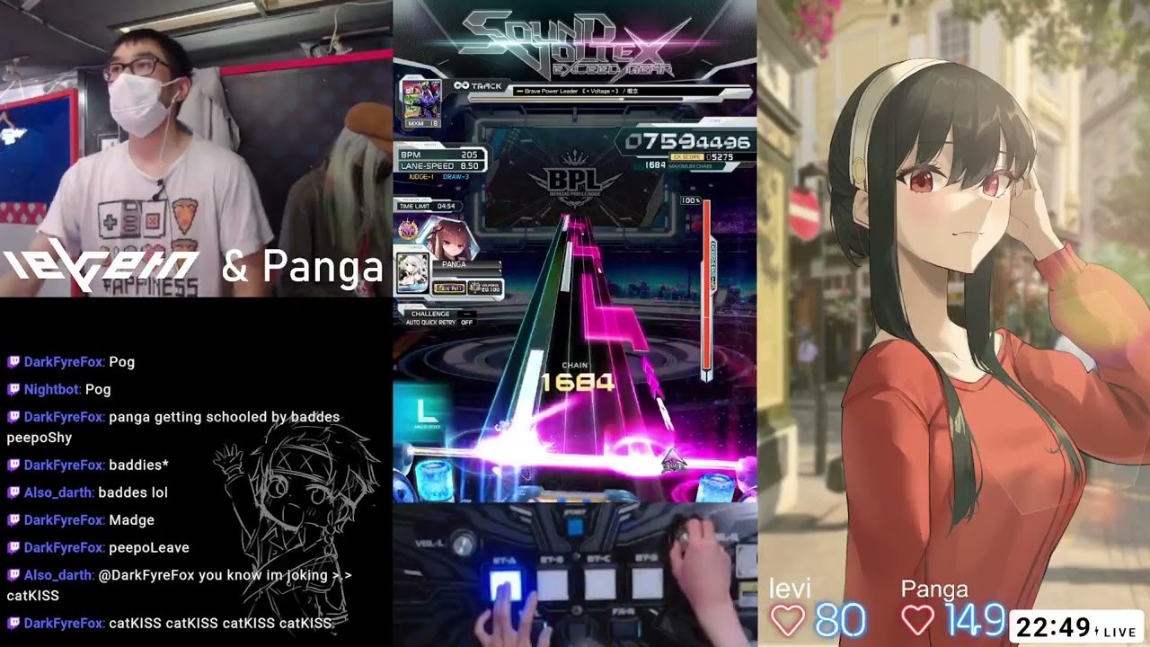 【SDVX EG】 Brave Power Leader 《 = Voltage = 》 [MXM] UC (Hand Shot)