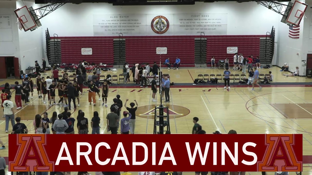 CIF-SS Boys Volleyball 2024: Crescenta Valley @ Arcadia