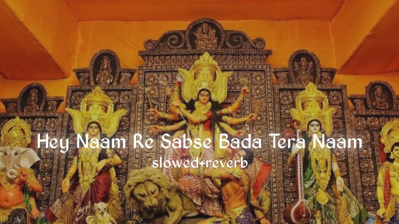 Hey Naam Re Sabse Bada Tera Naam (slowed+reverb) | Sonu Nigam | Anuradha Paudwal | Musiclin