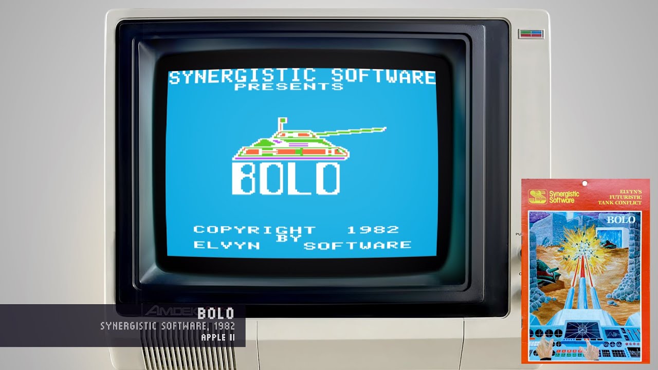 Bolo - Synergistic Software, 1982 - Apple II (4K)