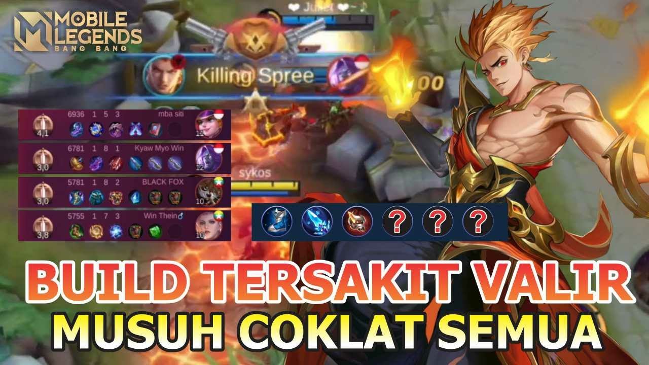 VALIR BUILD TERSAKIT | PASIF VALIR TERLALU BROKEN | MUSUH DAPET COKLAT SEMUA - BEST BUILD VALIR 2021