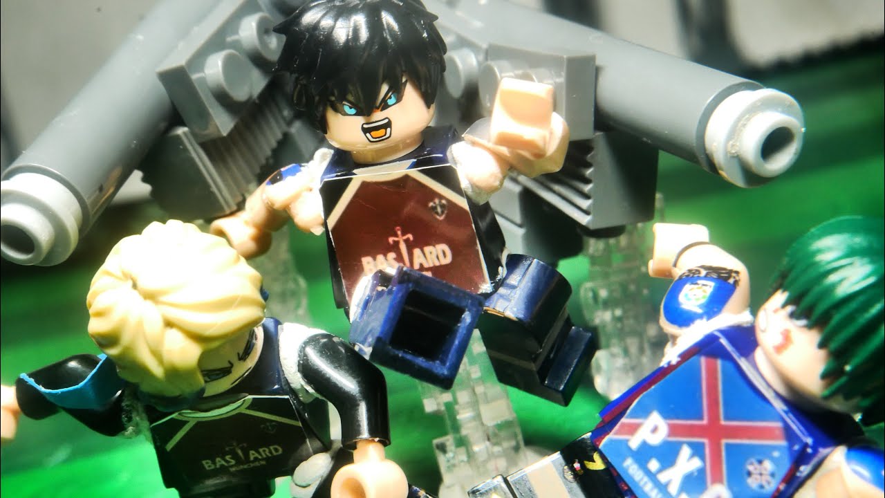 【Stop-motion】ISAGI TWO GUN VOLLEY!! from Blue Lock