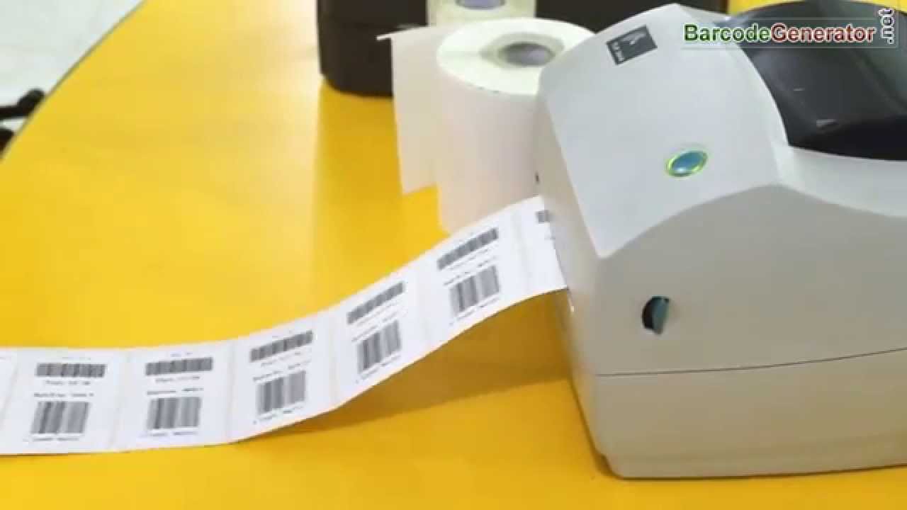 Simple Steps to Generate Linear Barcode Stickers