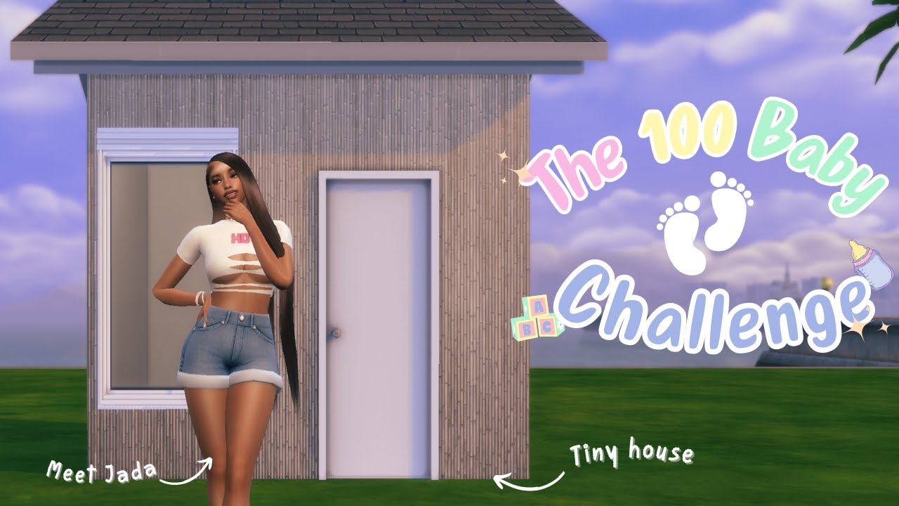 Meet Jada ✨| The 100 Baby Challenge 🤱🏽🍼 Ep. #1 | The Sims 4