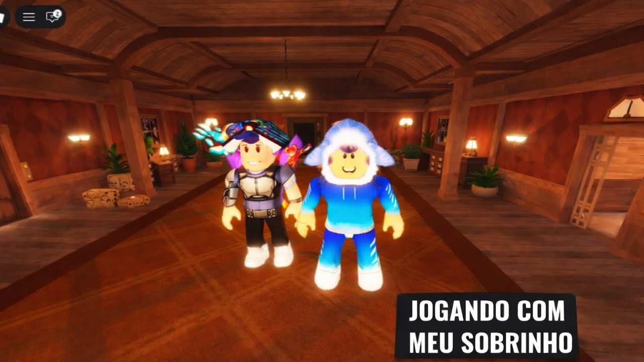 Jogando (Doors) com meu sobrinho!