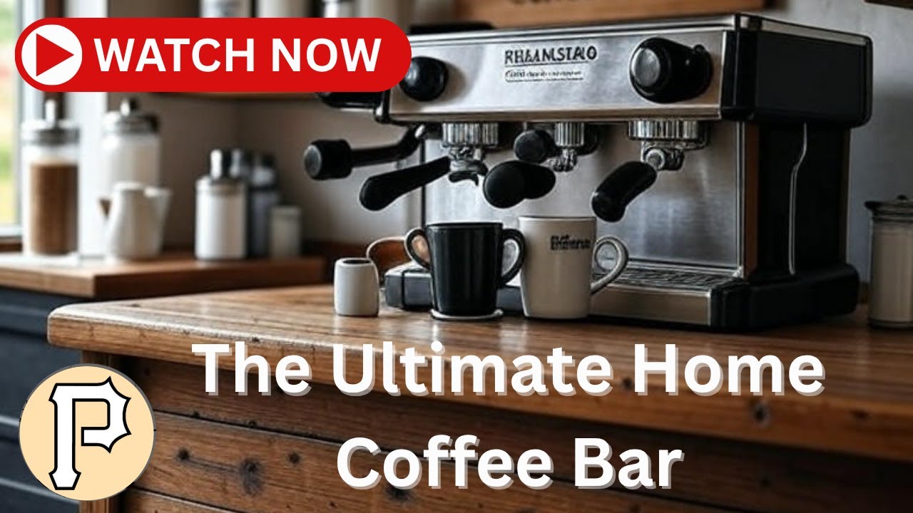 The ultimate home coffee bar