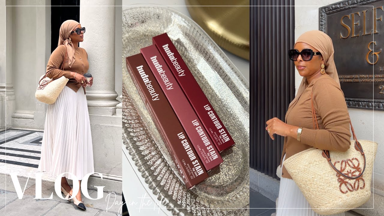 INSPO FOR MODEST OUTFITS IN HEAT | TRYING HUDA LIP STAINS | SELFRIDGES | SEPHORA | GIRL THERAPY