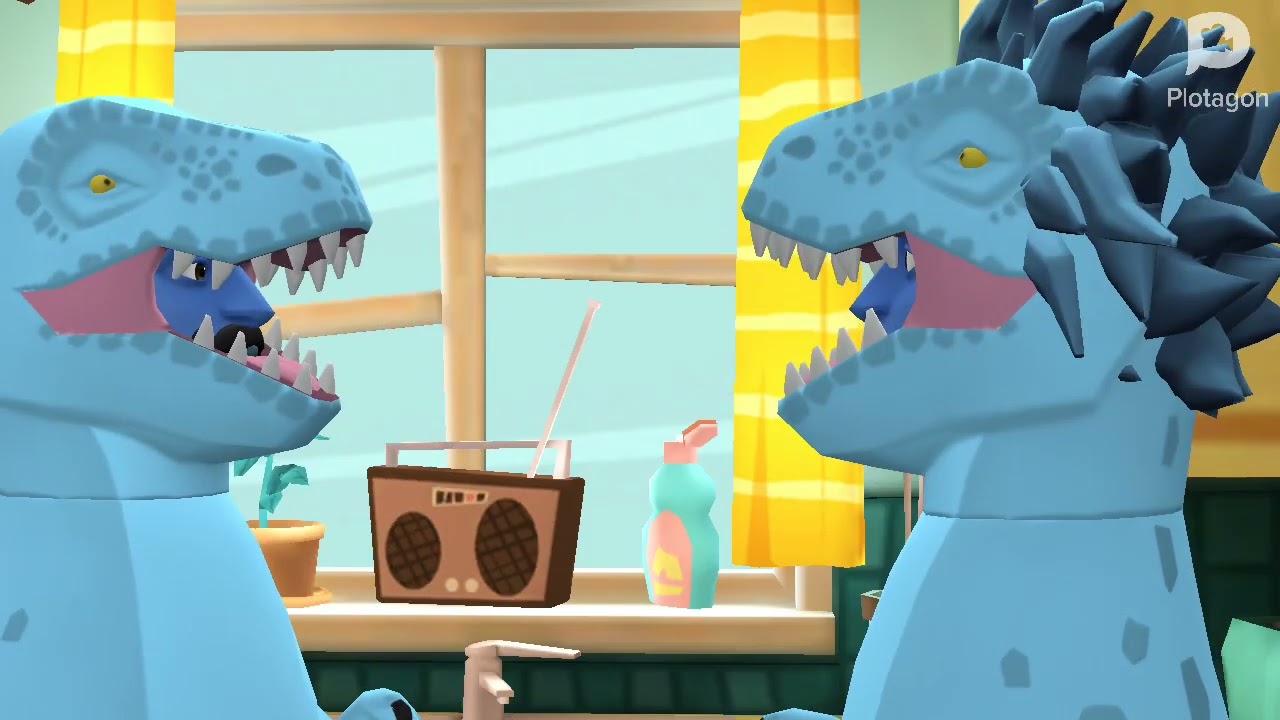 Ice Dinosaur wants ice cream