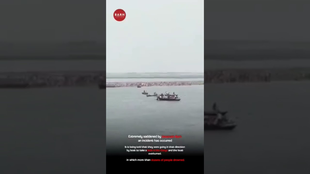 boat accident in umanath barh #viral #shorts#