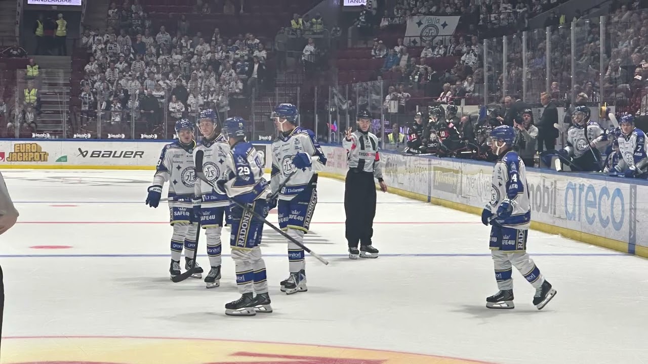 🖤❤️ Malmö Redhawks 5-4 övertid Leksand 🏒🖤❤️